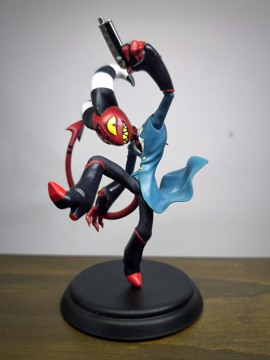 CoreyRlz's tweet photo. Finally two of my favorite fanart sculptures are ready!! 🔥🔥

Stolas painted by: ig https://t.co/s1KTWsqtLG
Blitzø printed and painted by: ig fenrir.hkpz 

#HelluvaBoss #HelluvaBossFanart #Stolitz #3dprint #3dart #Stolas #helluvabossstolas #doomlabs_ https://t.co/BNcjNq54WS