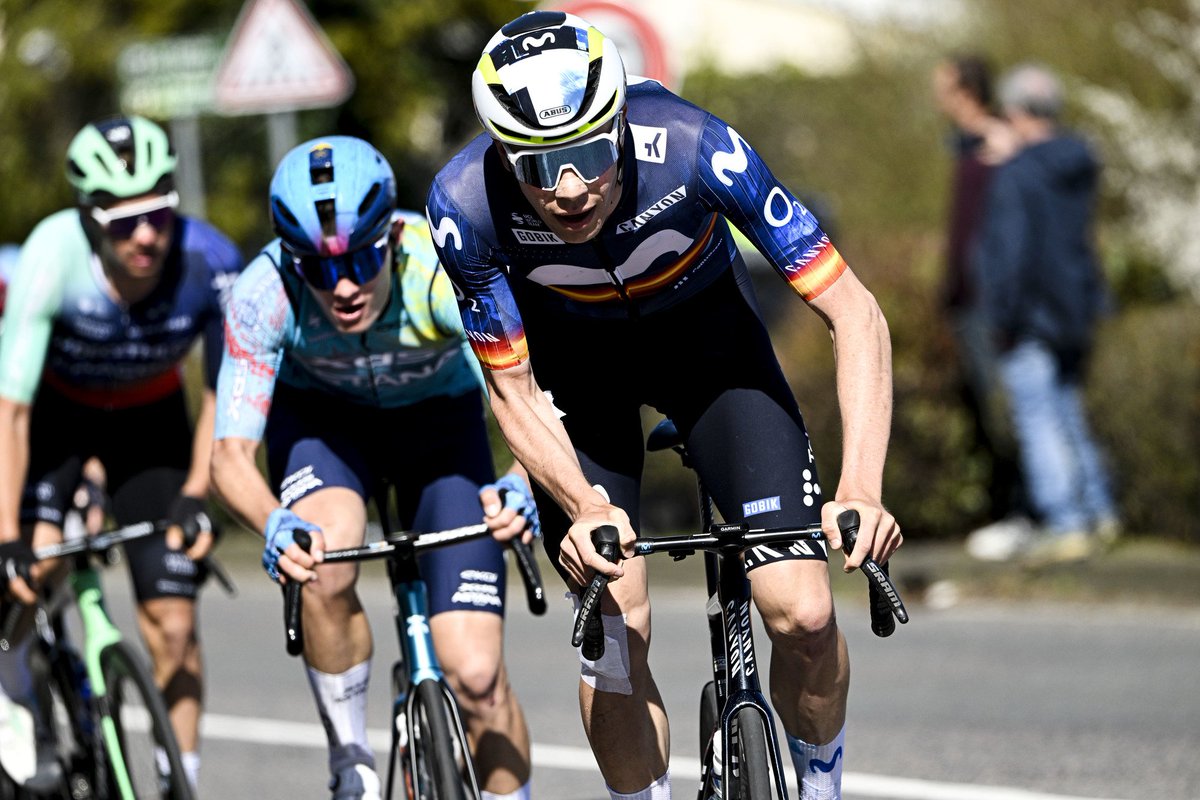 🇫🇷 #ParisNice - ❌ <a href="/ivanromeo_03/">Iván Romeo</a> no tomará la salida en la etapa de hoy tras haber pasado una mala noche con molestias estomacales.
-----
Iván Romeo will not start today’s stage after having had a bad night with stomach discomfort.

#RodamosJuntos I <a href="/movistar_es/">Movistar España</a>
I <a href="/ParisNice/">Paris-Nice</a>