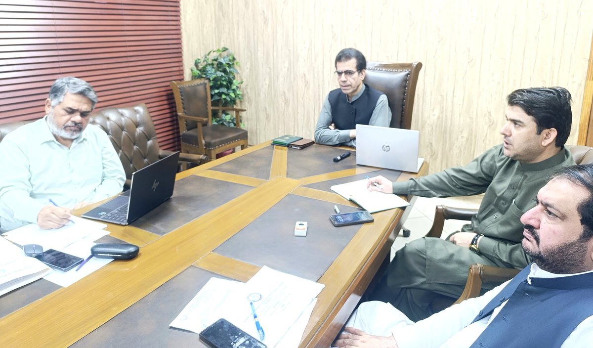 Secretary Energy &amp; Power Nisar Ahmad has chaired Good Governance Roadmap Weekly Meeting. He emphasized upon the early completion of pending tasks of department specially Solarization of 130,000 Homes, construction of remaining Mini Micro Hydel Stations and Transmission Lines.