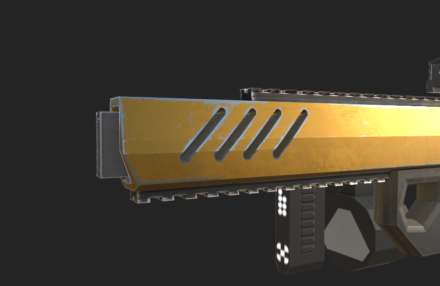 this was my take on the tau rail gun