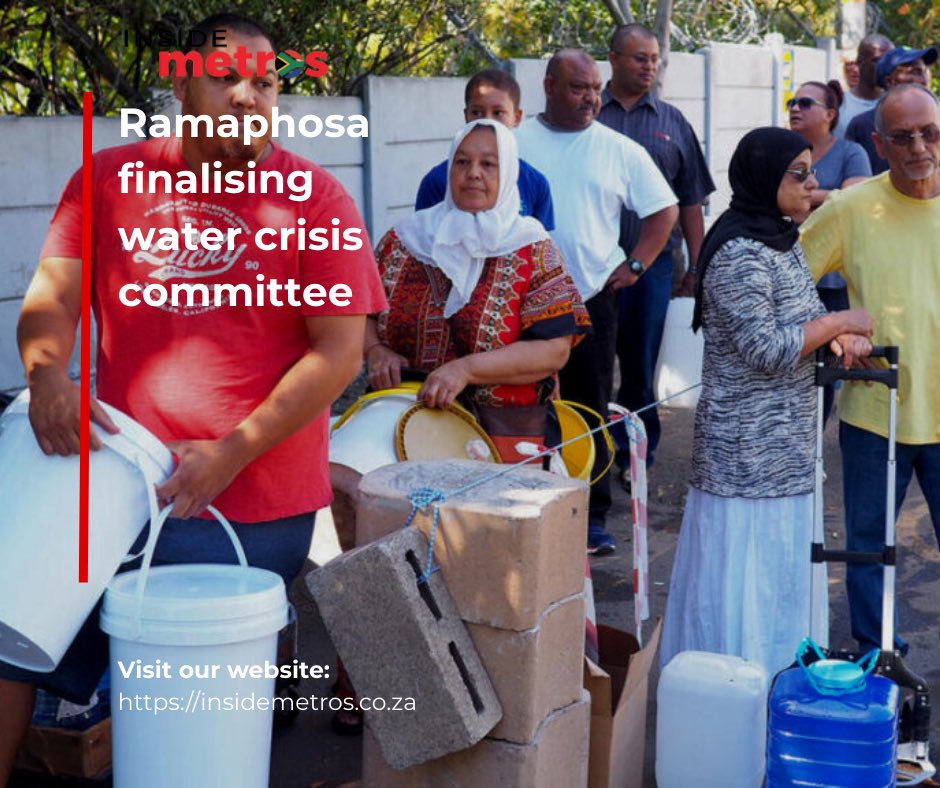 insidemetrosza's tweet image. President #CyrilRamaphosa told Parliament on Thursday that work was continuing to finalise the National #WaterCrisis Committee, and that those responsible for failures in #waterdelivery would be held accountable.
For more: insidemetros.co.za/2026/03/13/ram…

#insidemetros #southafricannews