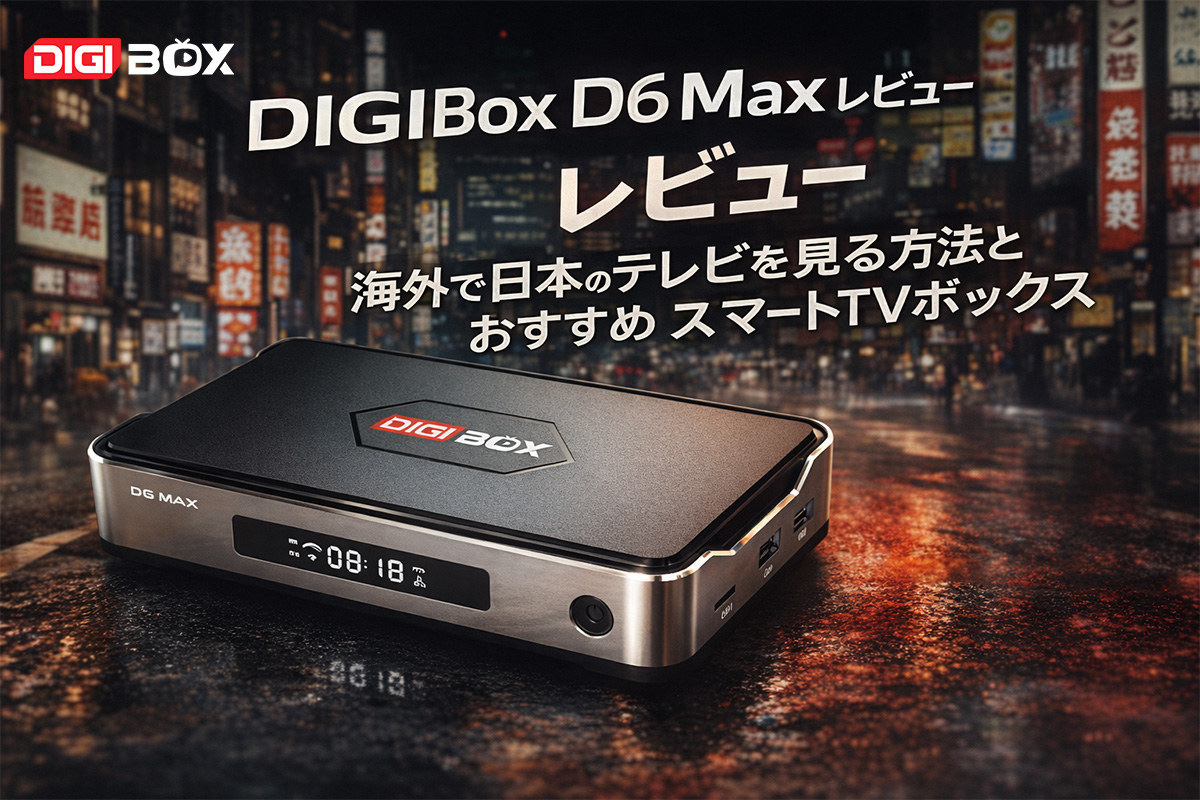 DIGIBoxStore's tweet image. 📺 DIGIBox D6 Maxでエンタメをもっと楽しもう
4GB RAM＋64GBストレージ搭載で、スムーズなストリーミング体験。
アプリのダウンロードも簡単で、映画・スポーツ・世界中の番組をこれ1台で楽しめます！
Wi-Fiに接続するだけですぐ視聴開始✨

#DIGIBox #D6Max #スマートTVボックス #ストリーミング