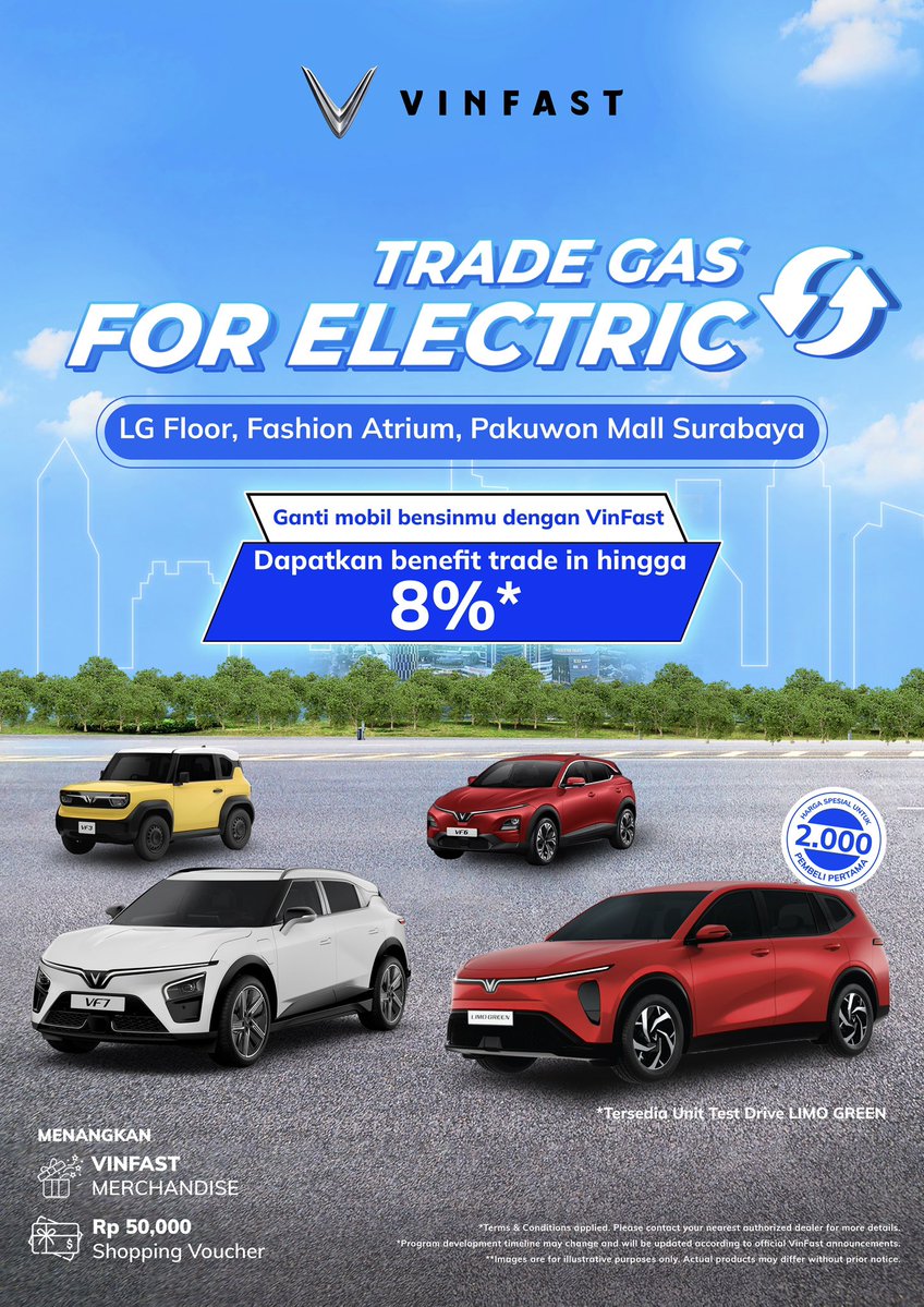 VinFast Indonesia tweet media