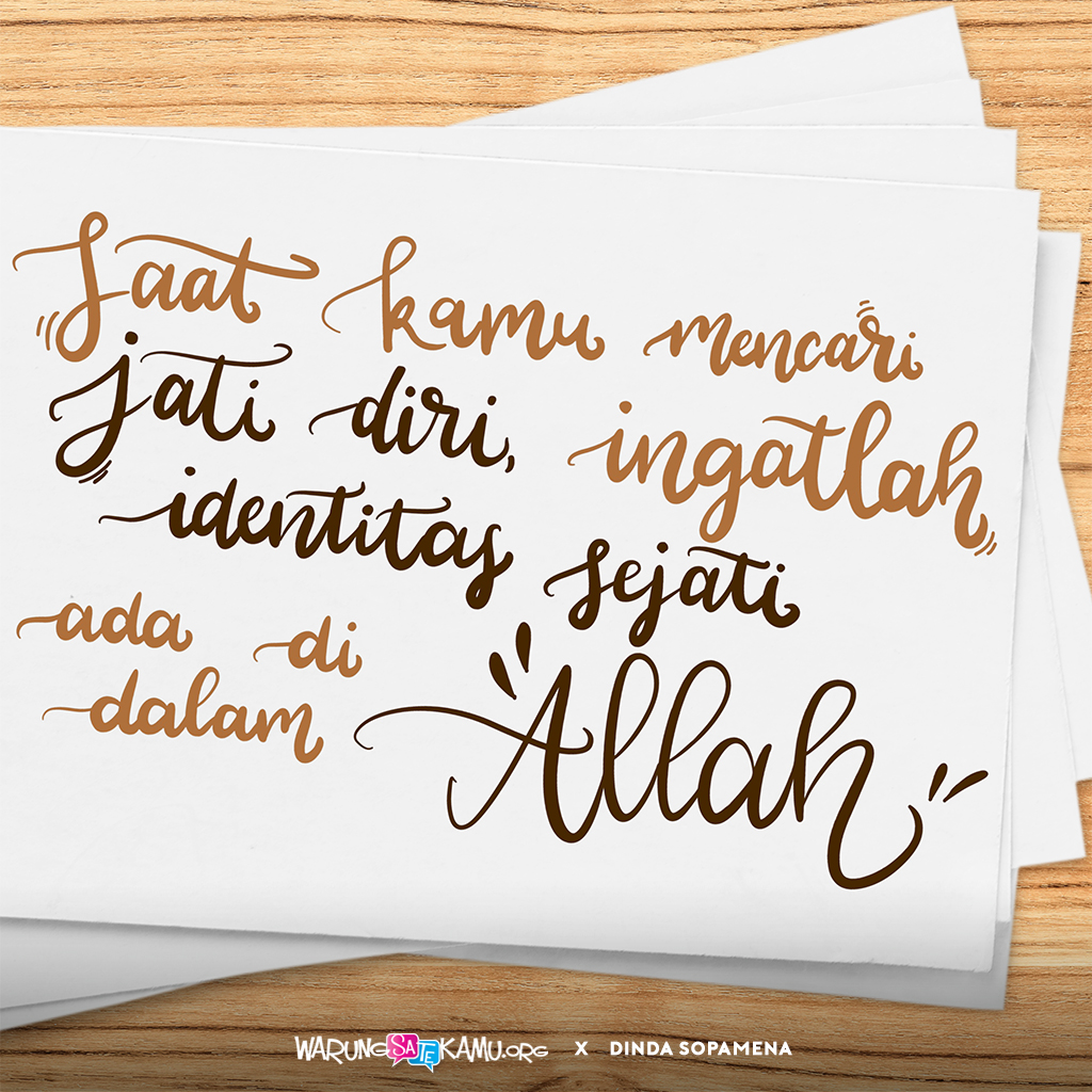 warungsatekamu's tweet image. Ya Bapa, mampukanlah aku untuk menolak kebohongan yang menyatakan bahwa identitasku terletak dalam apa yang kumiliki.

Kontribusi oleh Dinda Permata.

#WarungSaTeKaMu #dailyquote #christianart #handlettering #rohanikristen #saatteduh #santapanrohani #renungankristen #motivasi