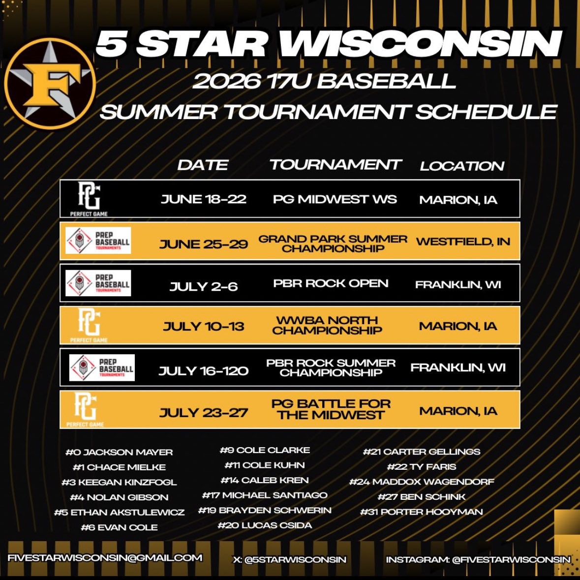 FIVE STAR WISCONSIN tweet media