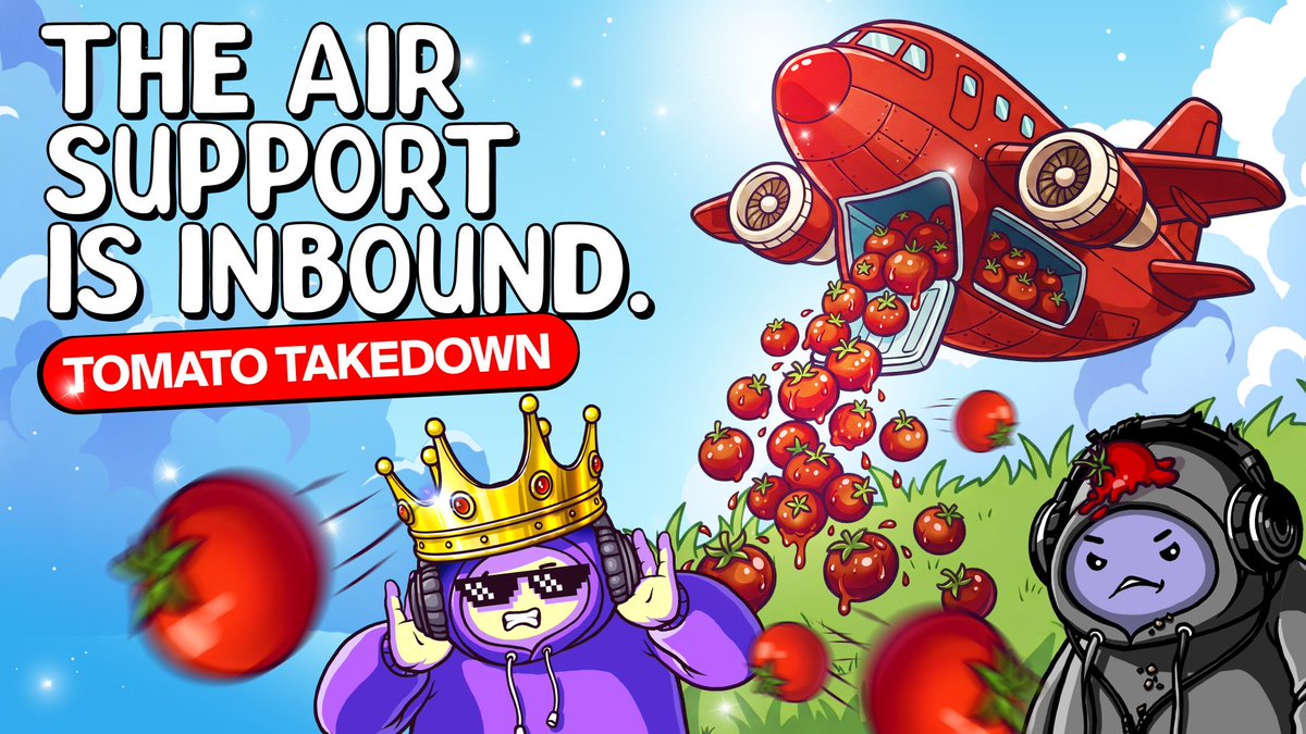 tonstationgames's tweet photo. Friends!

🍅 The Tomato Pass has arrived from the sky to help the legendary Mr. SOON in fight with Crypto Fears!

Unlock your success in Tomato Takedown by getting your Silver or Gold Pass and collect priceless Tomato Tickets!

🎫 Gold Pass: 1200 tickets for just 4.99!

🎟 Silver Pass: 180 tickets for only 0.49!

Activate your Tomato Pass now and climb the leaderboard for a chance to win amazing prizes! 🏆