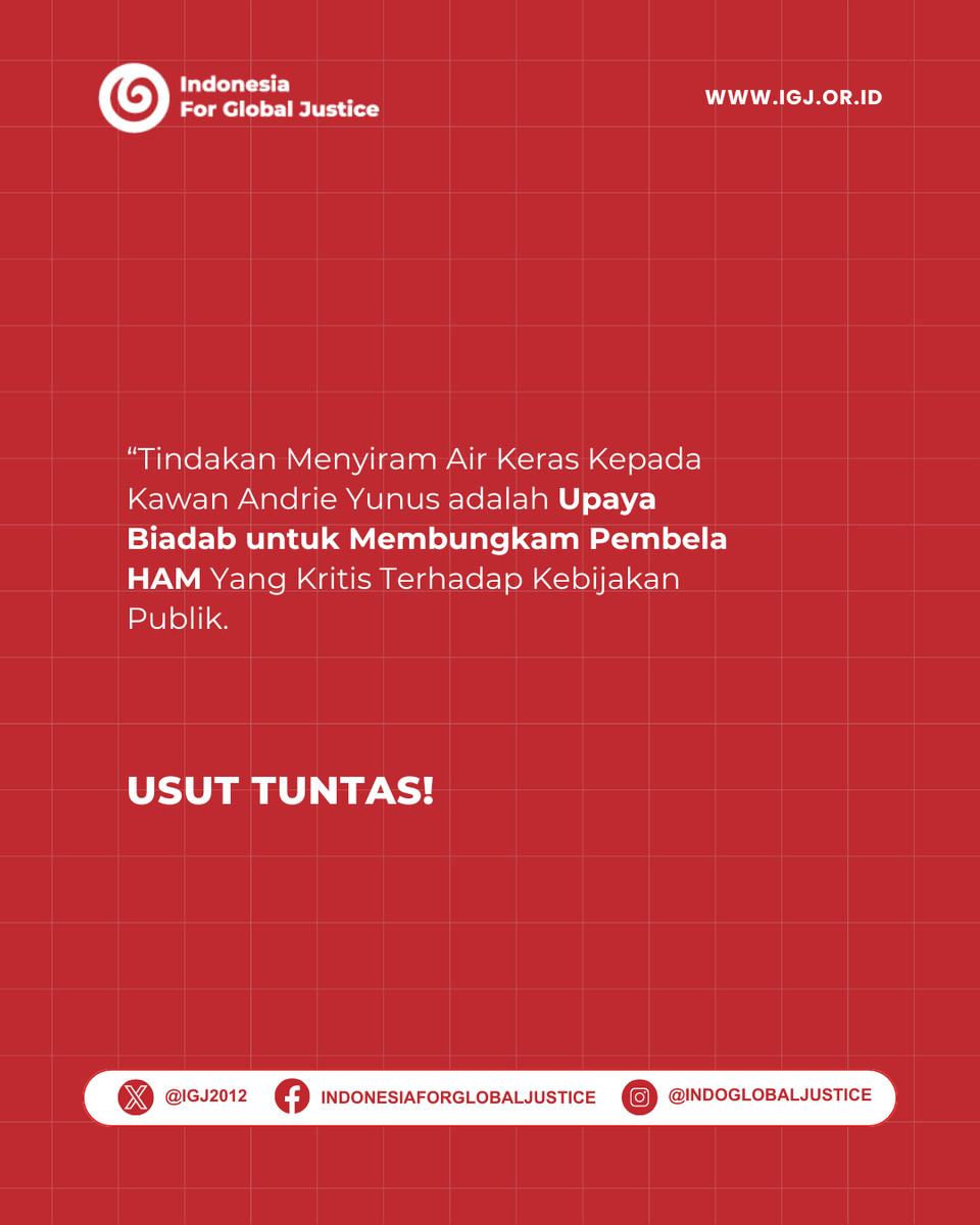 Indonesia Global Justice tweet media