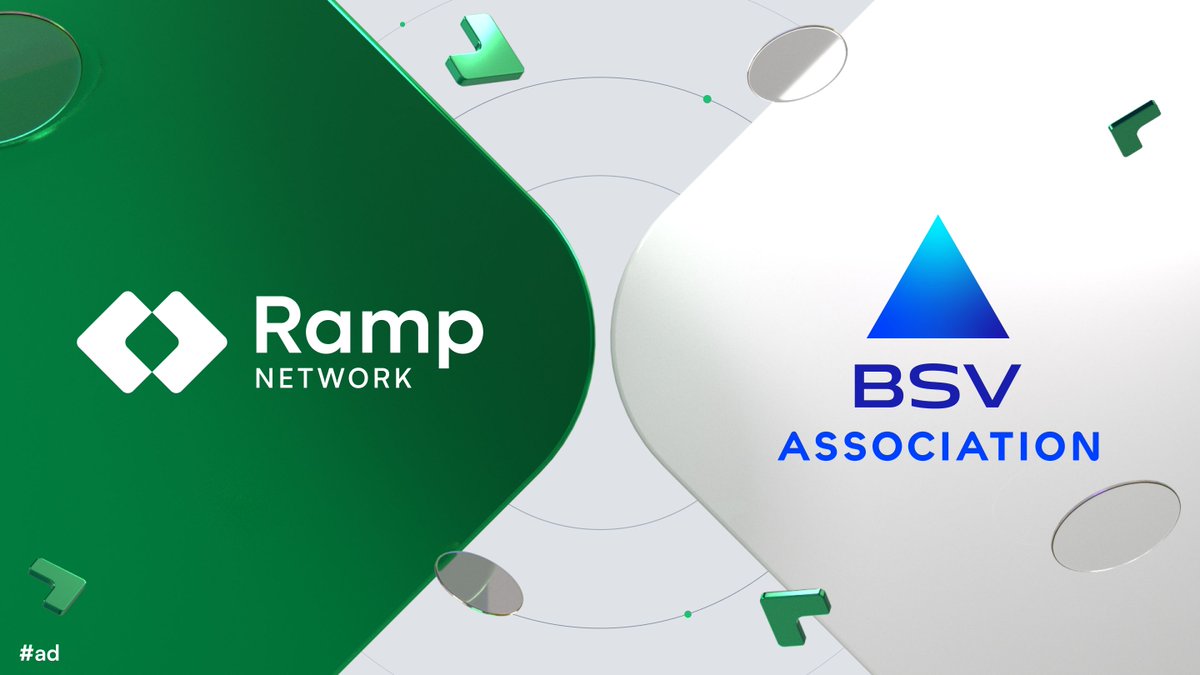 BitcoinSV isn't just theory, its real world action.
<a href="/RampNetwork/">Ramp Network</a> and <a href="/BSVAssociation/">BSV Association</a> are showing how scalable blockchain works in practice.

#BSV #Blockchain