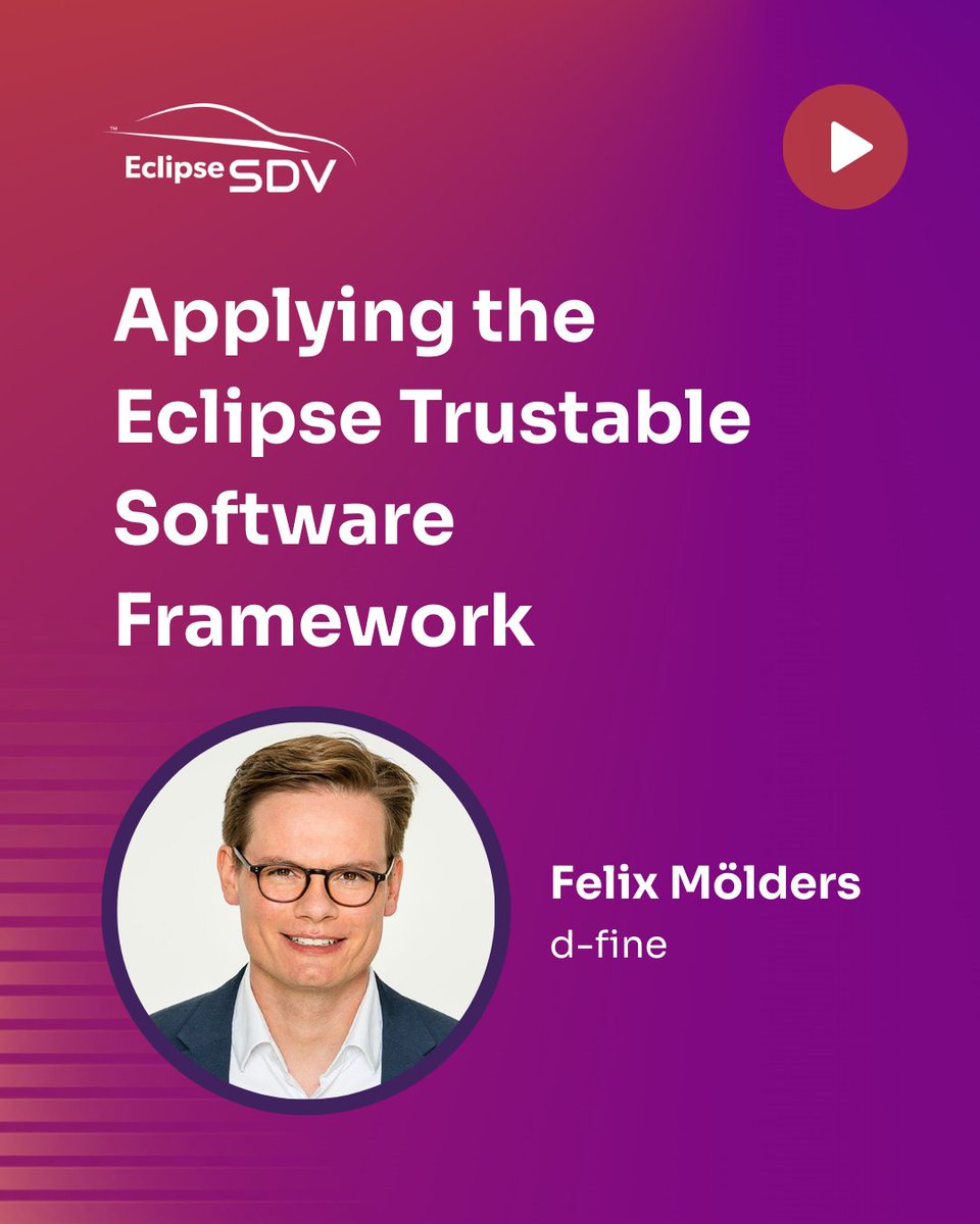 Eclipse Software Defined Vehicle tweet media