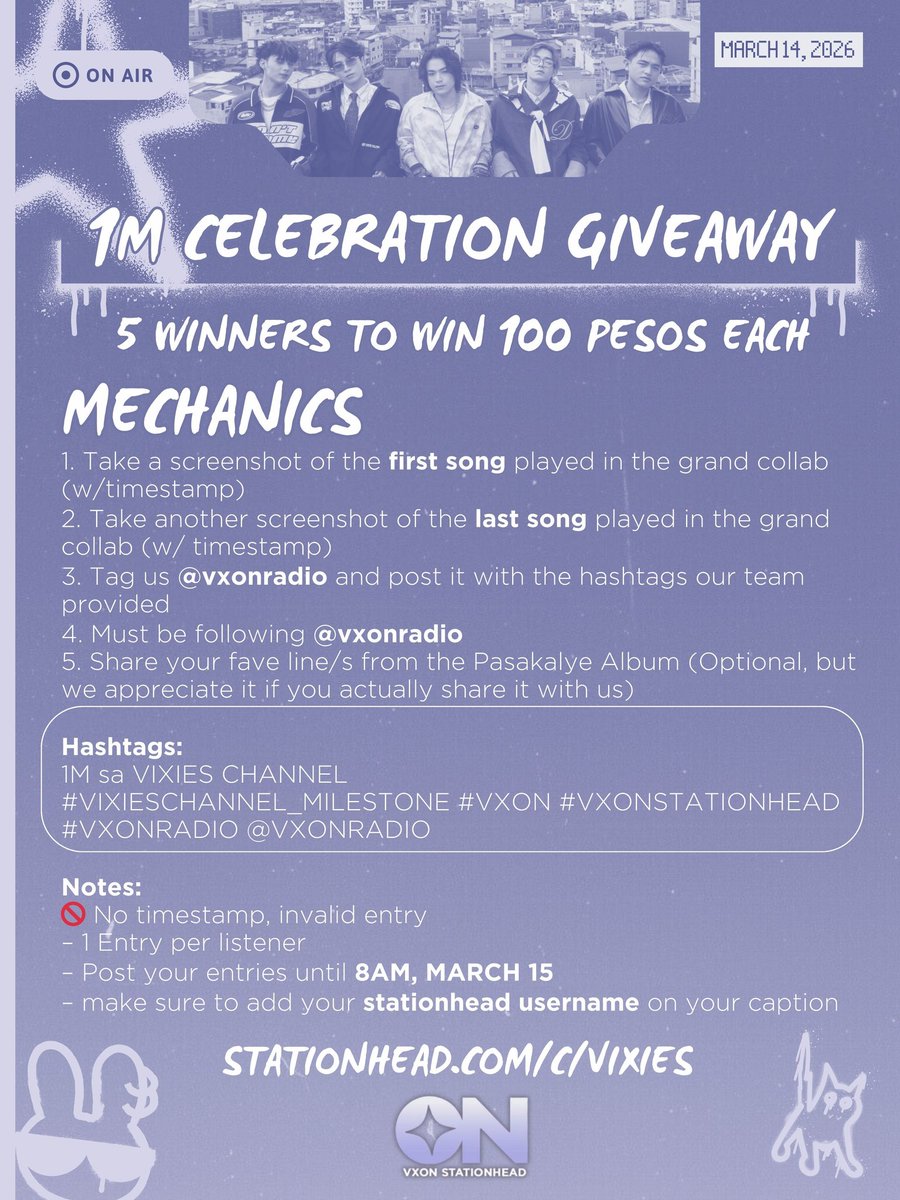 VXON Radio tweet media