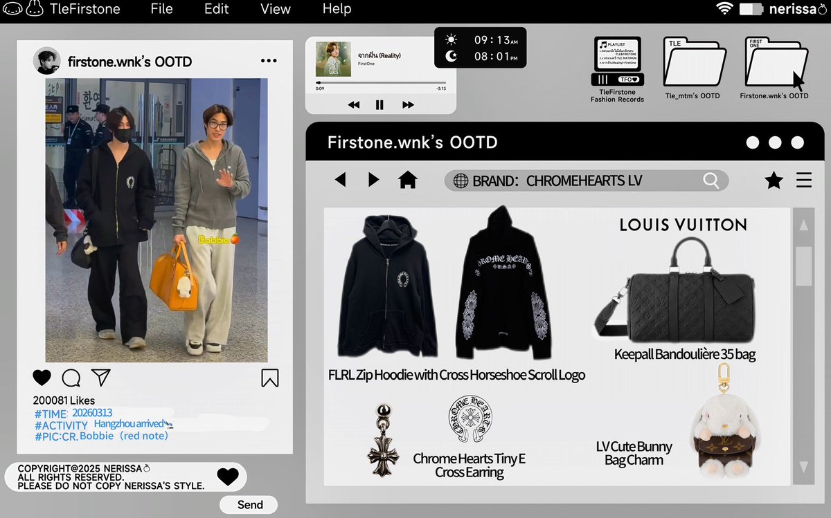 📝【tlefirstone’s fashion records】
📍 Hangzhou arrived🛬
📆2026.03.13
👥tlefirstone

#TleFirstone #เติ้ลเฟิร์สวัน
#TLE_mtm #Firstone