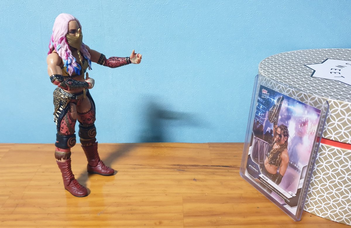 dabeom1991's tweet photo. WWE Giulia Figure Arrives in Korea. Now that I’ve seen the Giulia figure in person, I really want to add it to my collection.(Stephanie vaquer)I took and uploaded a photo using Giulia's motion feature. #Giulia #wwe #smackdown #ジュリア https://t.co/OzDzWADQ0P