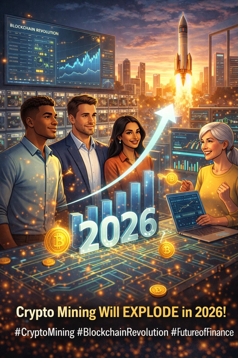 owen611998's tweet image. 🚀 Did you know that 2026 is projected to be a game-changer for crypto mining? With advancements in tech and rising demand, miners are set to thrive! 📈🔋 #CryptoMining #MarketInsight #BlockchainRevolution #GoMining #FutureOfFinance