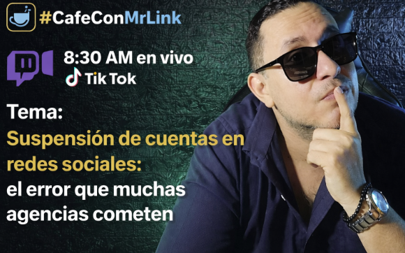 MrLinkEc's tweet photo. Hoy en #CafeConMrLink voy hablar de un tema controversial, la suspension de cuentas de redes sociales y por que agencias de Marketing cometen muchos errores con Marcas o Creadores de Contenido.
Hoy por Twitch o Tik Tok Live @mrlinkec así me encuentran en redes sociales. https://t.co/kLnS2zwak7
