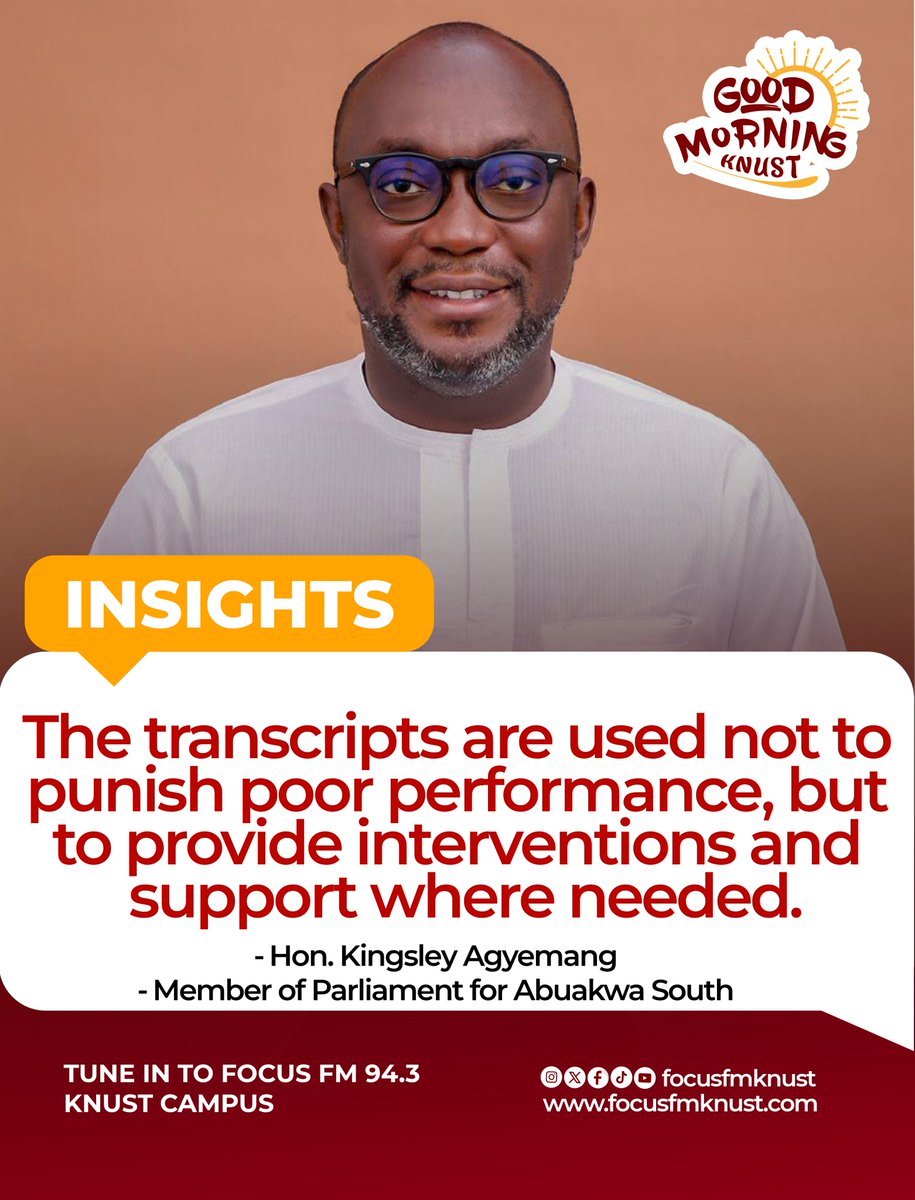 FOCUS FM KNUST (94.3MHz) tweet media