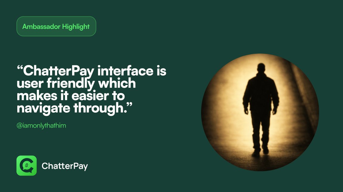 ChatterPay tweet media