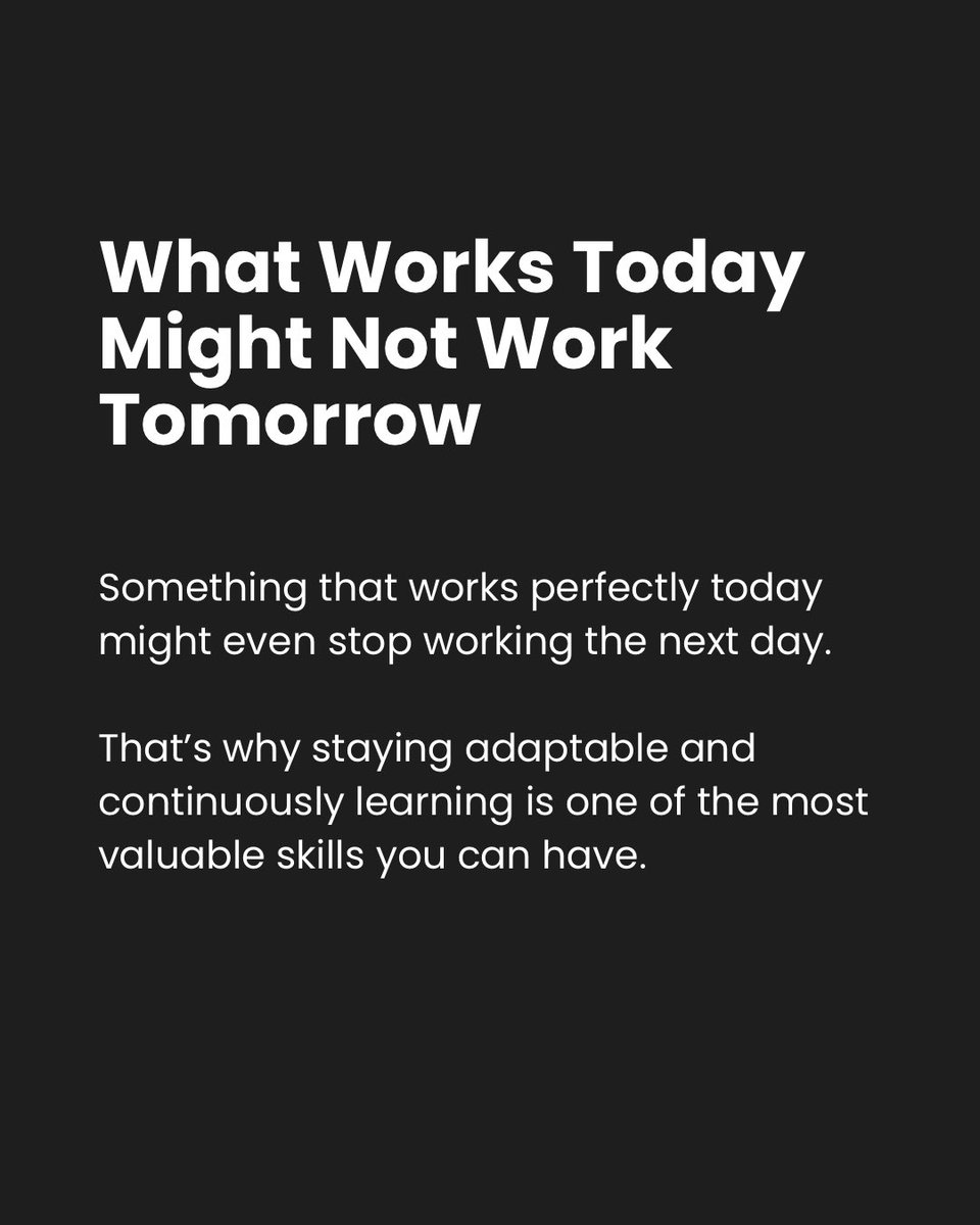realrameezb's tweet photo. The moment you stop learning, the world starts moving ahead of you. 

#unfilteredentrepreneur #outwink #founder #business #techfounder https://t.co/KD79SMnv6b