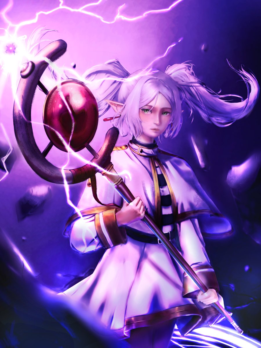 Frieren fanart with a little touch-up

#フリーレン #フリーレンFA   #frieren