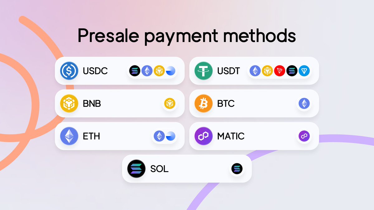 Bridging stables across networks just to enter a presale is a waste of time and fees.

We built the $ATTS dashboard to support your liquidity wherever it currently sits.

▫️ Stables: USDC, USDT (Multi-chain) 
▫️ Natives: SOL, ETH, BTC
▫️ Alts: BNB, MATIC

No forced swaps. Connect