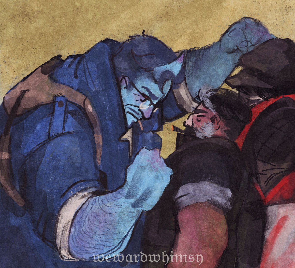 teamfight happening right behind them btw. godspeed abrams, drifter, and venator, with whatever the hell youre doing 🫡 #deadlock