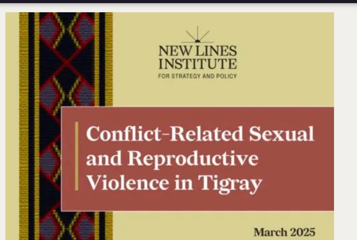Justice for women and girls must never be selective.
Their suffering cannot be ignored or silenced.
Accountability is essential for healing and truth.
The world must stand for their dignity.
#Justice4TigrayWomenAndGirls #JusticeForTigray #NameItGenocide #BlueRevolution