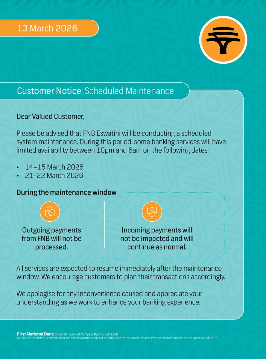 FNB Eswatini tweet media