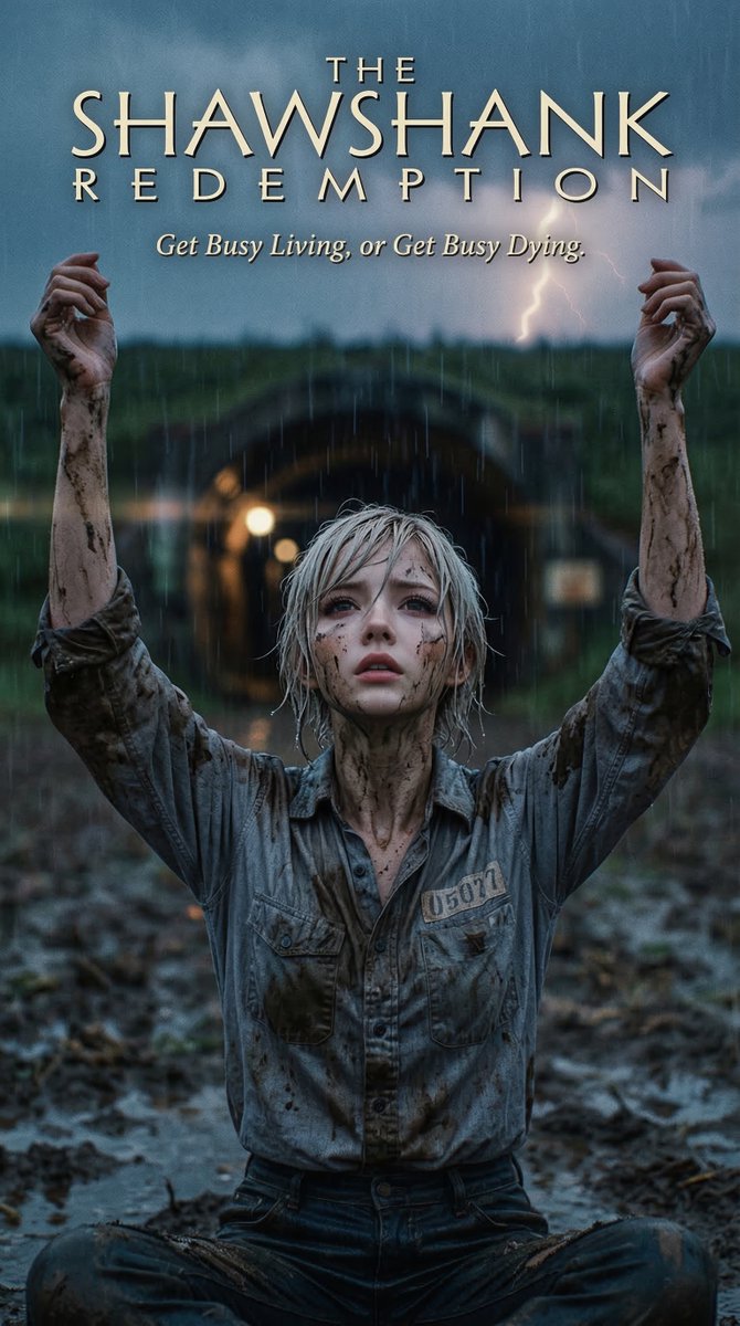 Mizuki_Moshi's tweet photo. Нана банана, леді і джентльмени!
#shawshankredemption https://t.co/Emq4tNm9vz