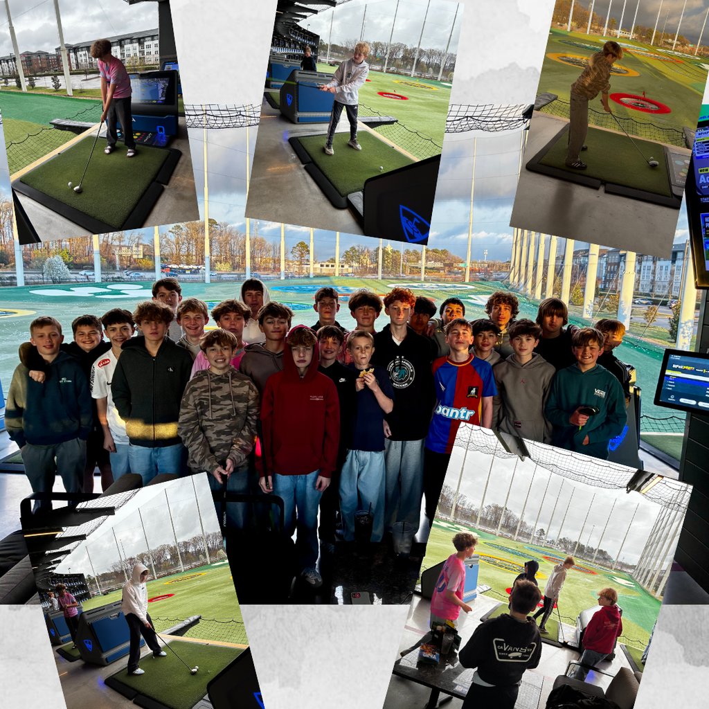 HickoryMS_Hawks's tweet image. Our Boys Soccer team traded their cleats for golf clubs for a fun team bonding night at Topgolf! Players spent the evening competing in friendly challenges, sharing plenty of laughs, and building the chemistry that makes great teams even stronger. #TeamBonding #StrongerTogether