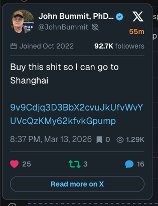 bitbuycrypto's tweet photo. @JohnBummit you can not hide rugger! https://t.co/vZ3ySMJFbo