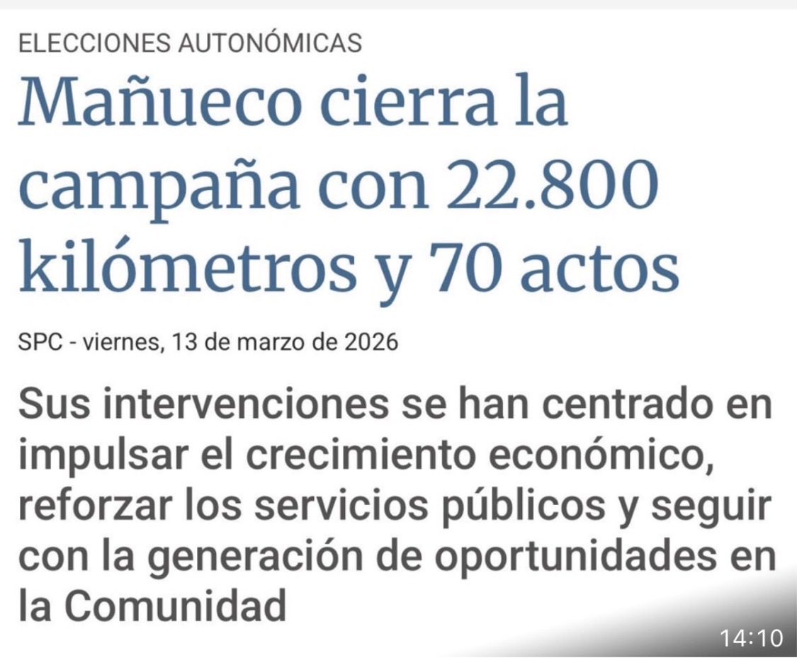 FerPablosRomo's tweet photo. Mañueco miente más que el último minuto de la lavadora (da igual cuando leas esto). Ahora dice que en 14 días ha hecho 22.800 km: más de 1600 diarios. Distancia Ólvega (Soria) a Saucelle (Salamanca): 468 kms. No te dejes engañar más. CyL necesita cambio. Vota PSOE. https://t.co/dVQnAgNaz7