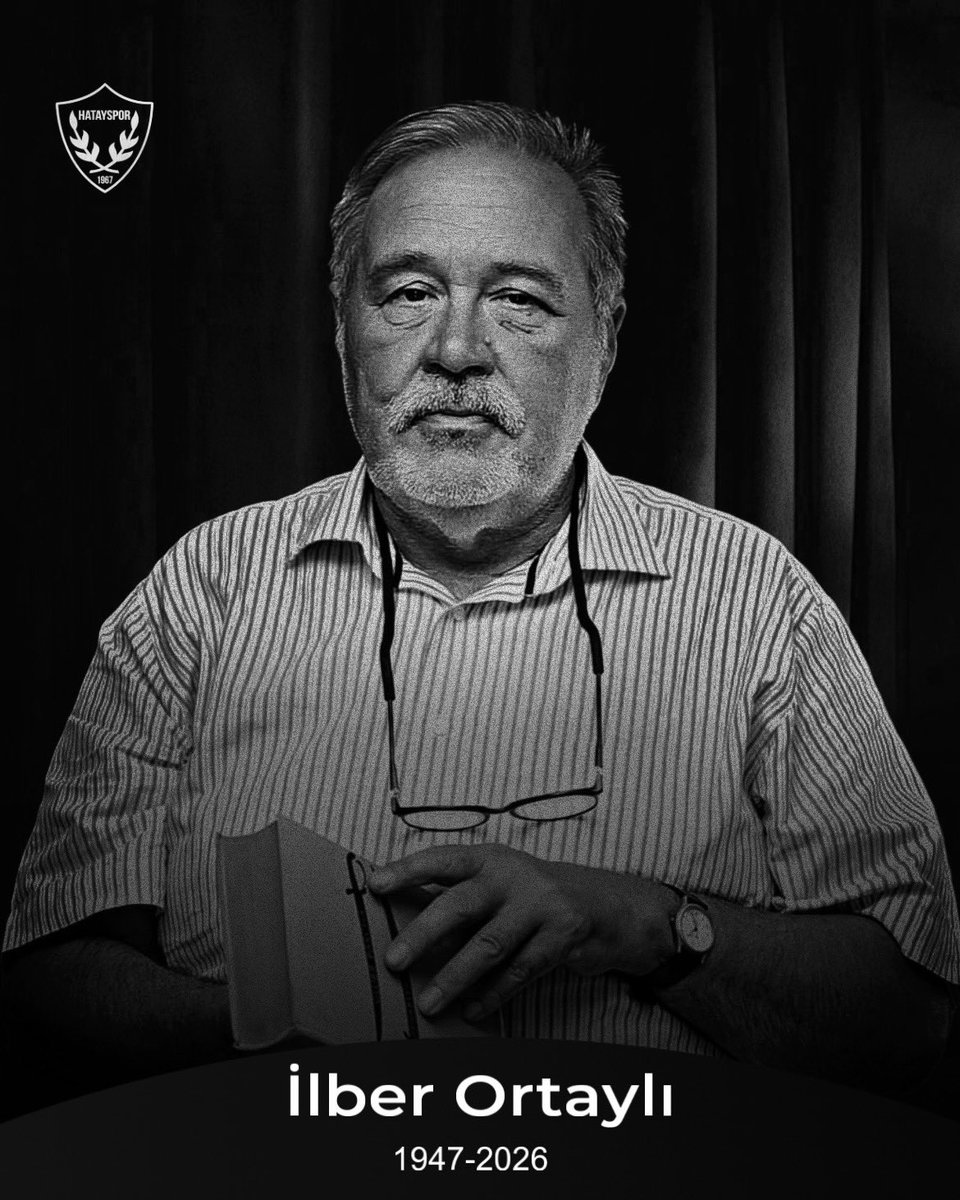 Türk tarihçiliğinin değerli ismi Prof. Dr. İlber Ortaylı’nın vefatını derin bir üzüntüyle öğrenmiş bulunuyoruz.

Merhuma Allah’tan rahmet, ailesine ve sevenlerine başsağlığı diliyoruz.
#AtakaşHatayspor