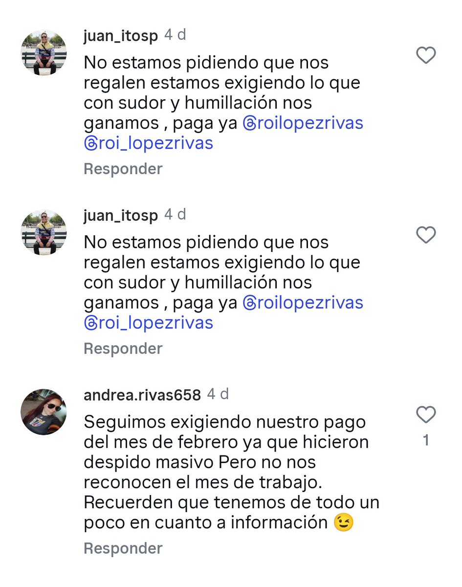 ¿Qué pasó <a href="/RoiLopezRivas/">Roi Lopez Rivas</a>, aparte de chavista, estafador? ¿Le vas a robar el salario a la clase obrera?