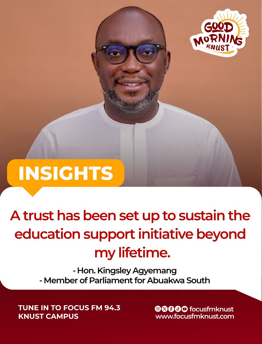 FOCUS FM KNUST (94.3MHz) tweet media