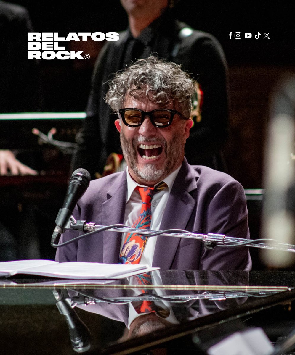 🕶️ Hoy cumple 63 años Fito Paez, uno de los músicos más influyentes y talentosos de la música latinoamericana.

#RelatosDelRock #FitoPaez #Efemerides #RockNacional #Musica
