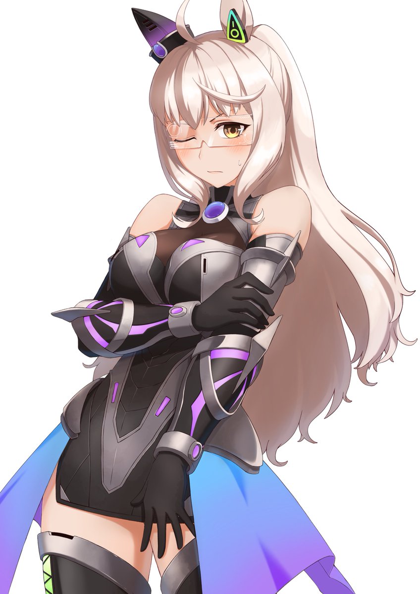 メカハヤヒデ衣装可愛すぎる

#ビワハヤヒデ　#ウマ娘　#umamusume