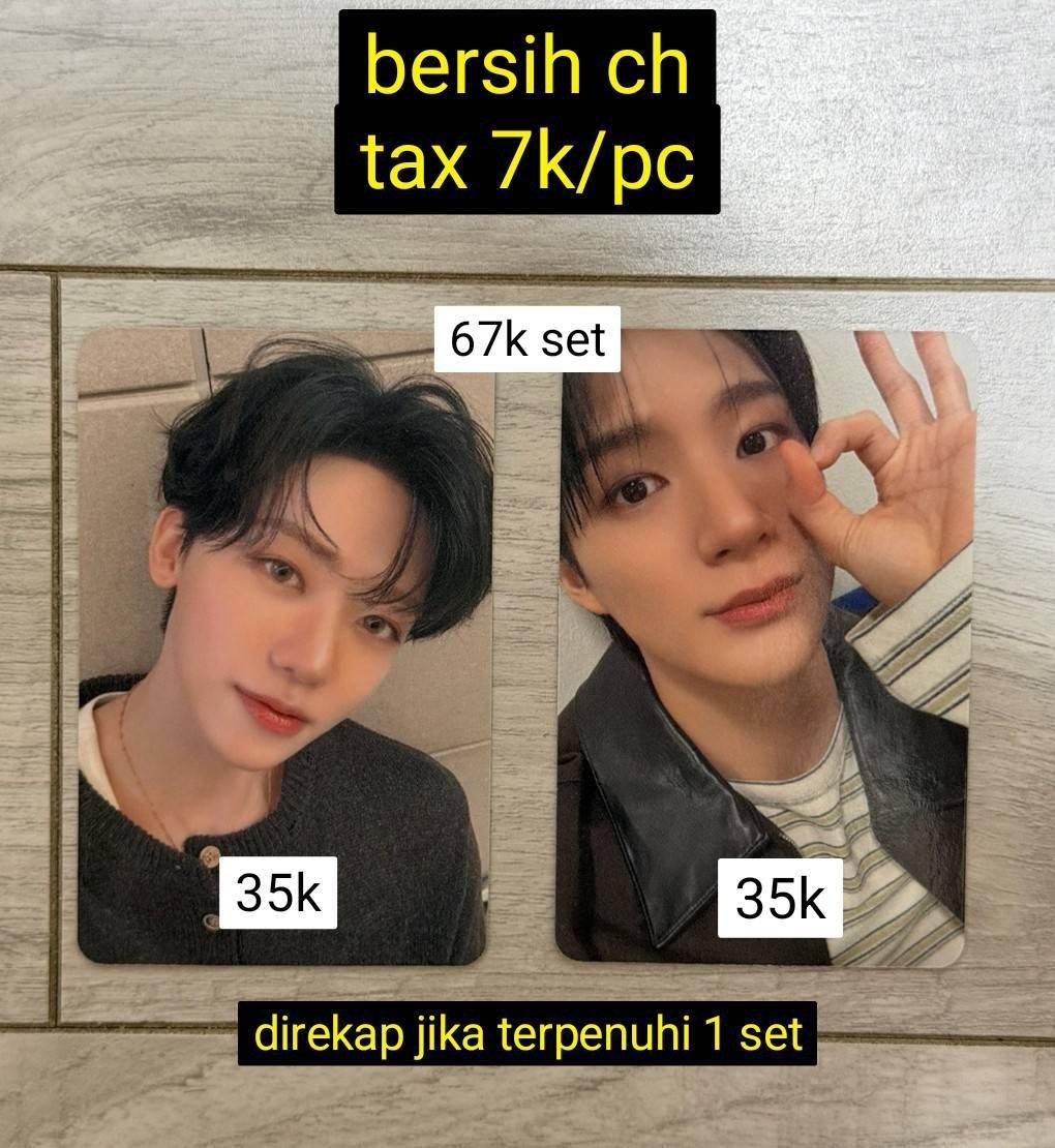 WTS PC JNJM RD CH 🇨🇳

✅️BERSIH CHINA
✅GO LINE
❌️TAX 7k/pc
📍DOM JATENG

t. want to sell sale wto wtb buy satis both sides nct dream applemusic appmus set jaemin jeno pb poster photobook bothsides 제노재민 evidence best digipack photocard 드림 엔시티 포카 제노 재민

DM