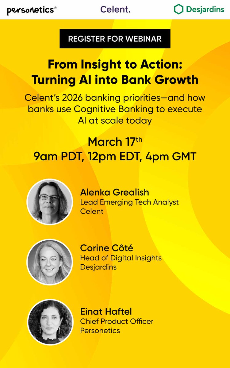 Personetics tweet media