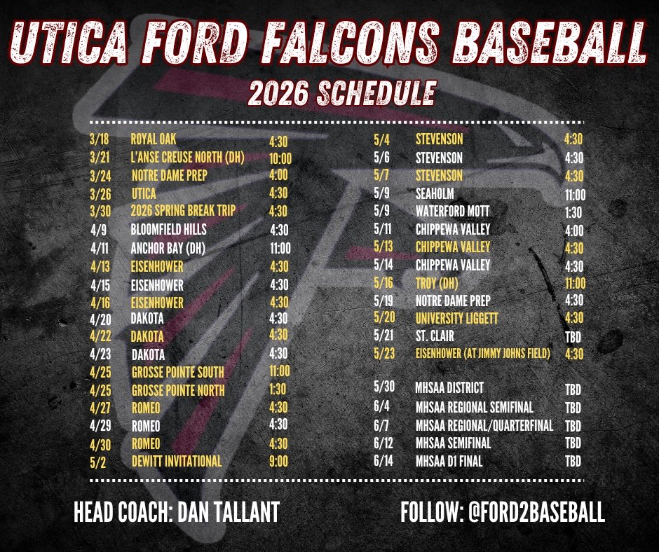 Utica Ford Baseball tweet media