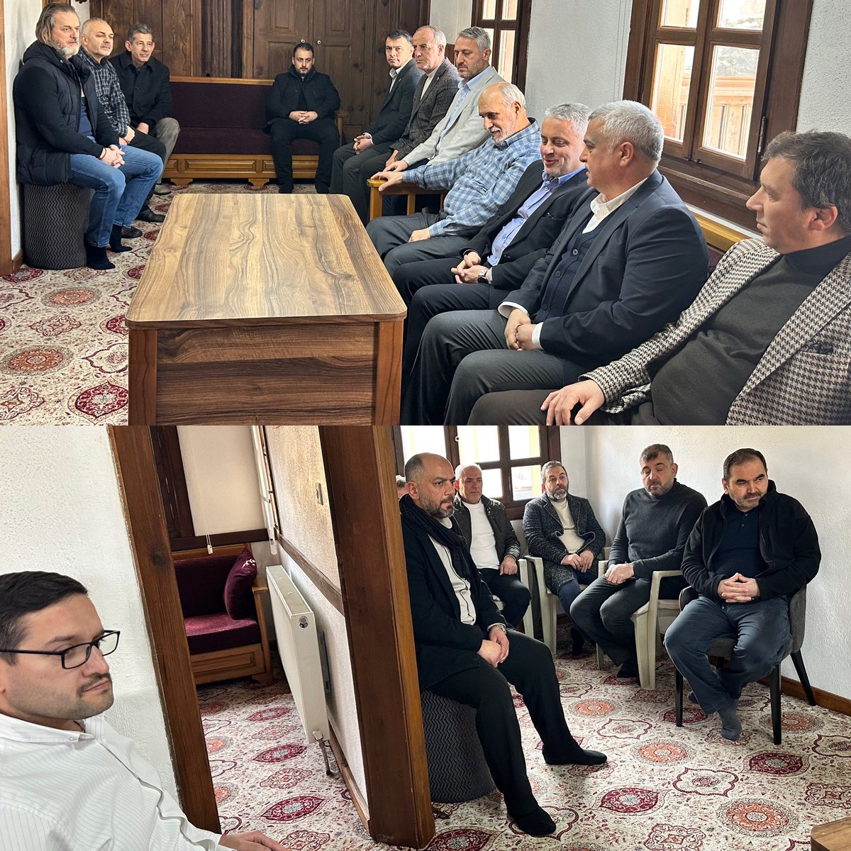 Hayrat Vakfı’nın İnegöl İlçe Temsilciliğini ziyaret ederek kıymetli gönül insanlarıyla bir araya geldik.

Ülkemizin manevi değerlerinin yaşatılması, genç nesillerimizin ilim ve irfanla yetişmesi adına yürüttükleri çalışmalar hakkında istişarelerde bulunduk.

Rabb’im yapılan tüm