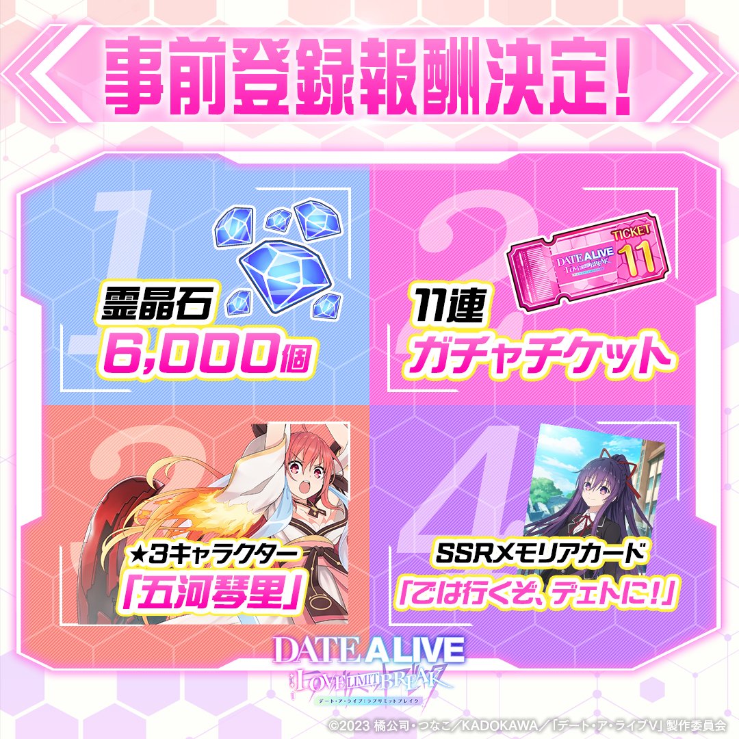 【公式】DATE A LIVE:Love Limit Break(デアラLLB) tweet media