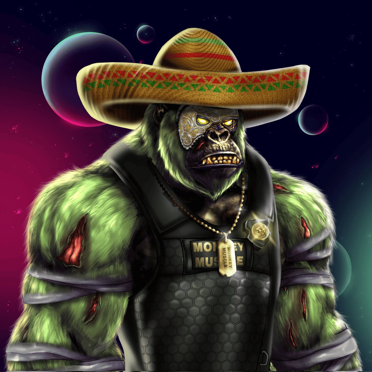 MONKEY MUSCLE 🦧 💪 tweet media