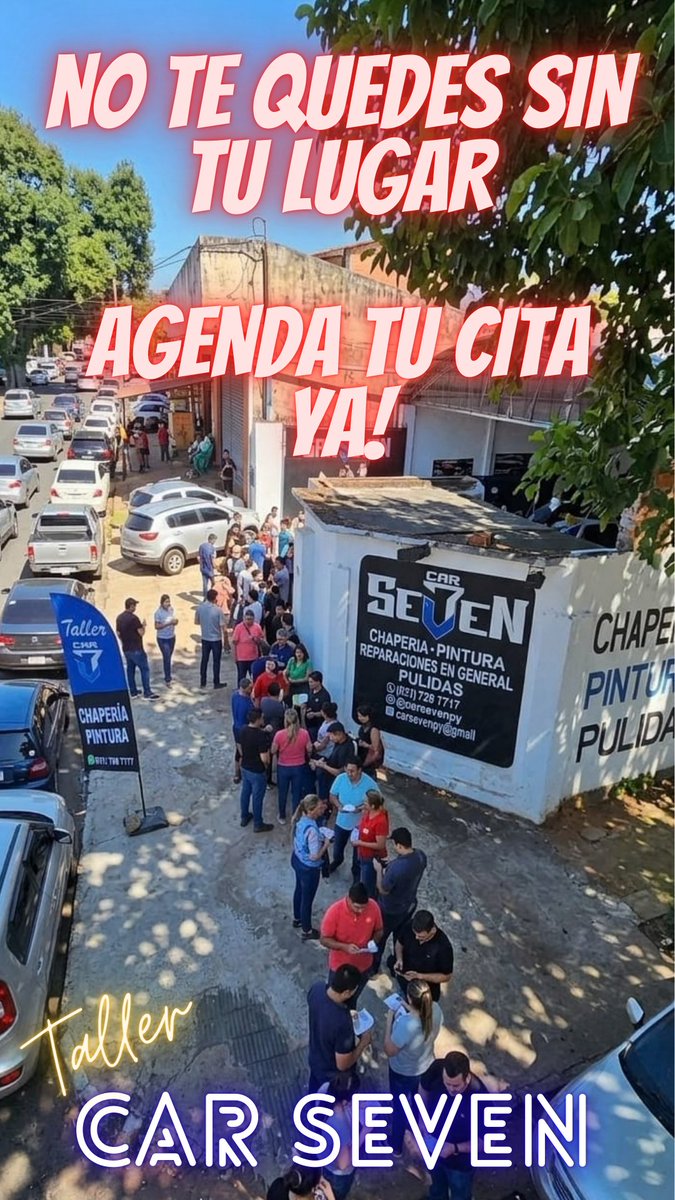 CarSevenPy's tweet photo. Realizamos trabajos de reparación, restauraciones, pulidas, pinturas, pulidas de faros y todo lo referente a la estética de tu vehículo, con calidad garantizada en cada trabajo. https://t.co/UBEXc7MBOu
