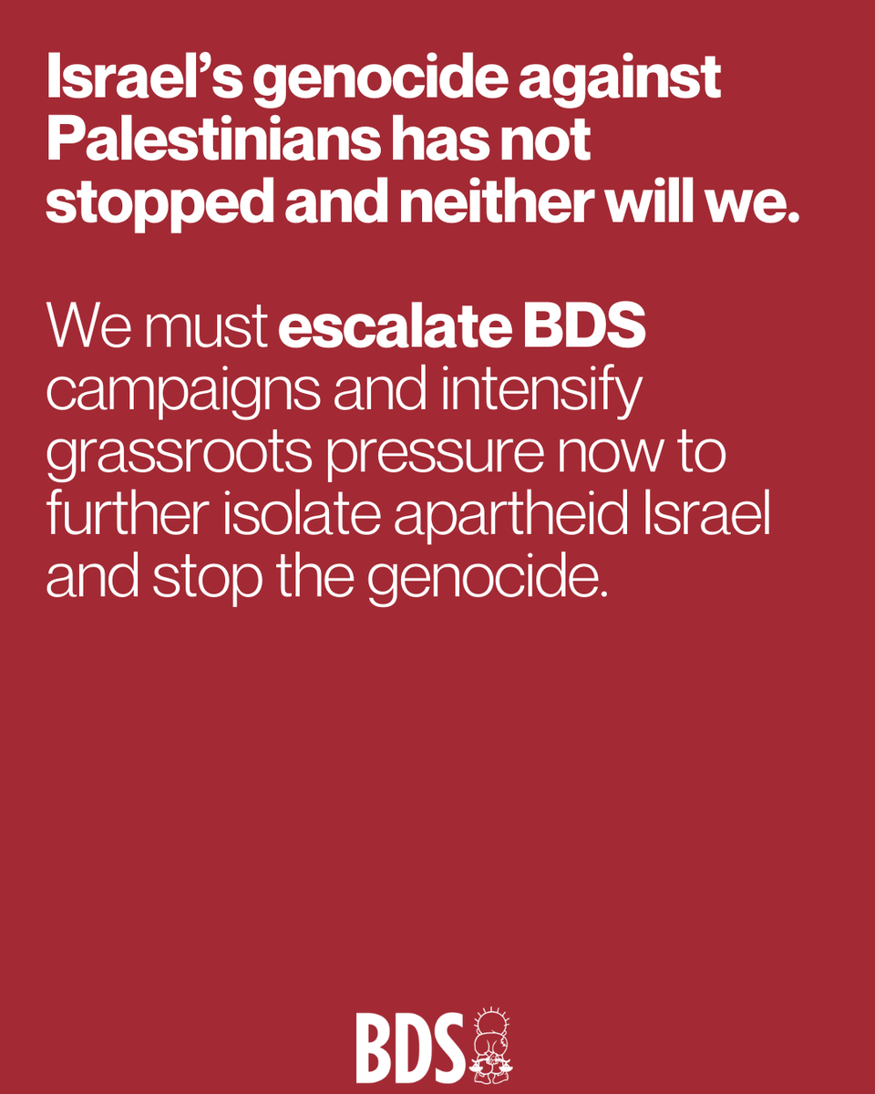 BDS movement tweet media