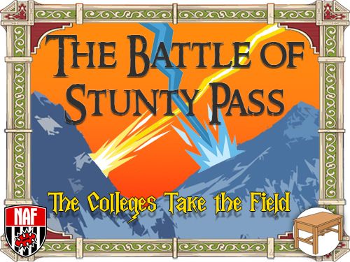 Not long now until the Stunties take the field and the Battle of Stunty Pass rages. 

sites.google.com/view/bbne1/tou…

Which of the Dungeon Bowl Wizards do you think will cause the most carnage on the pitch?
