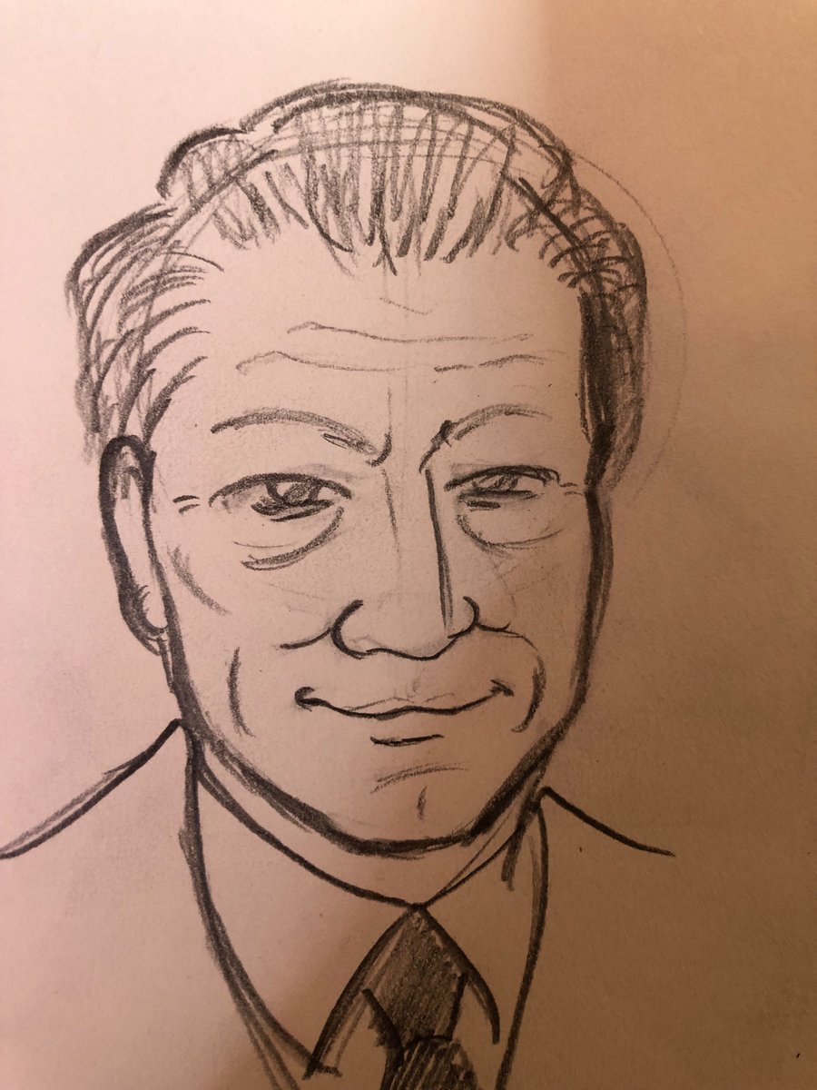 I already had this sitting in my sketchbook