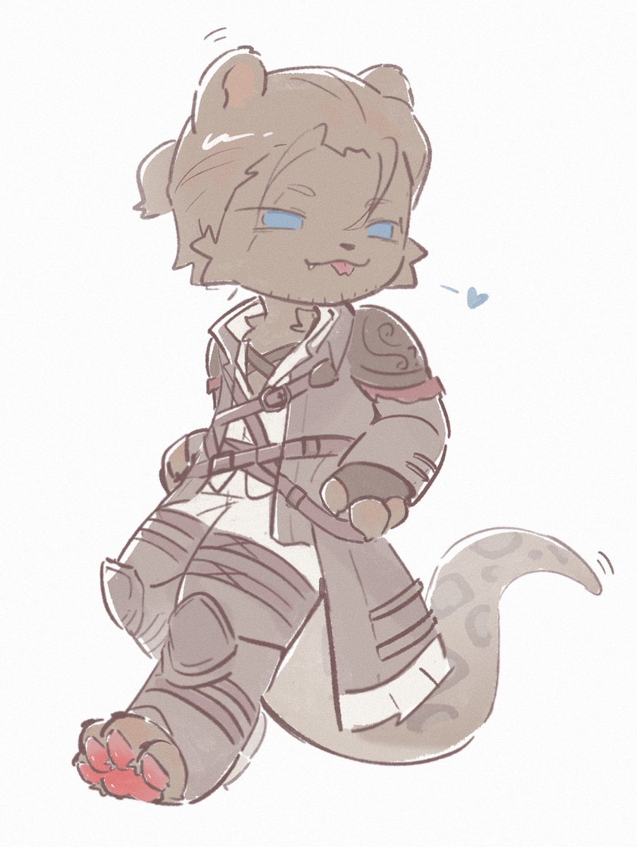 mulocy's tweet photo. #FF14 #最终幻想14 #Meteor 
🐻+🐍？！ https://t.co/f1THuEV4n8