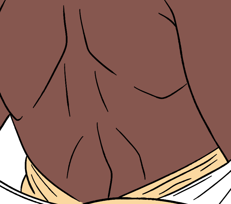 Cant post the whole thing but client allowed me to post some back muscle, enjoy