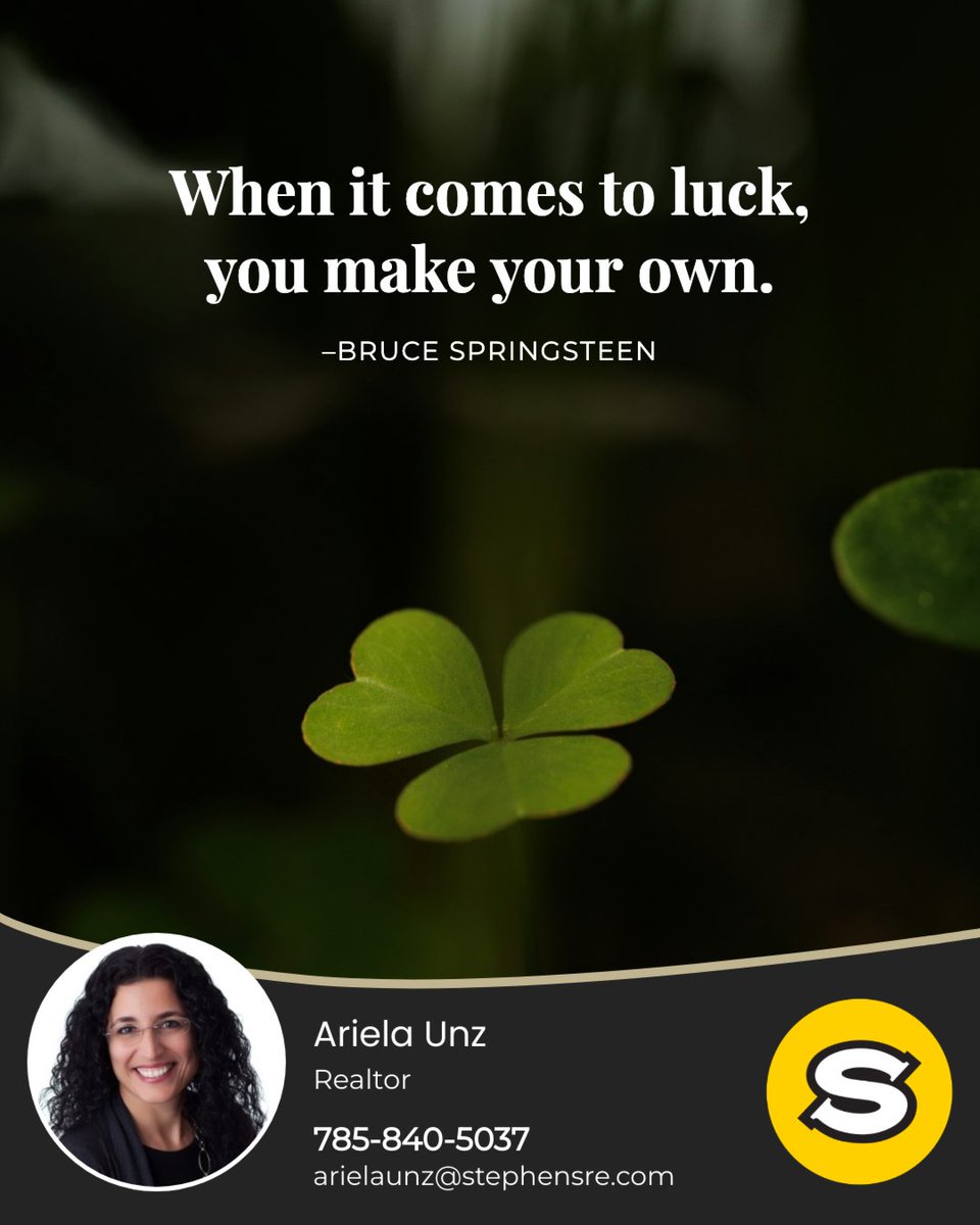ArielaUnz's tweet photo. Luck isn’t just chance—it’s the result of the choices you make and the actions you take. 🍀
Instead of waiting for luck to find you, take action, invest in your future, and make your own success!
#createyourluck #lucky #motivation https://t.co/odUOFChfWP
