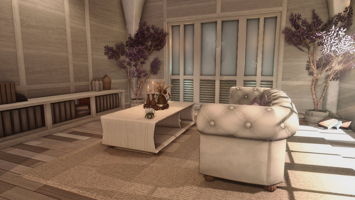 【Wisteria】 🪻 Apartment Design #FF14 #FF14ハウジング #hgxiv #FF14housing # ...