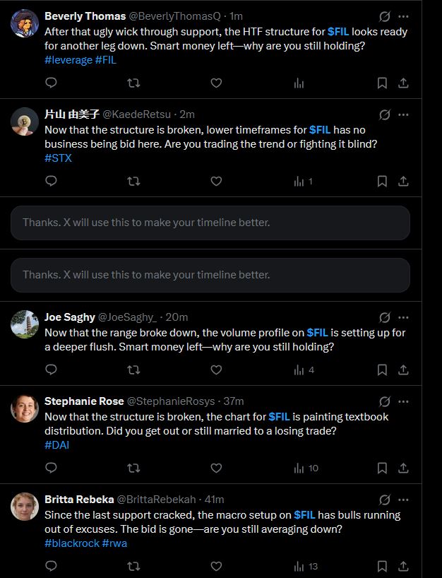 BenslaouiY's tweet photo. @Yuriy_Biko @MMT_Official_ $fil

Sellers are losing it they're even using bots to spread the fud lol. https://t.co/3KXNQ4EID5